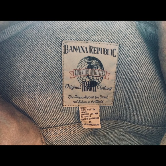 Vintage Safari & Travel BR denim jacket - Picture 3 of 5